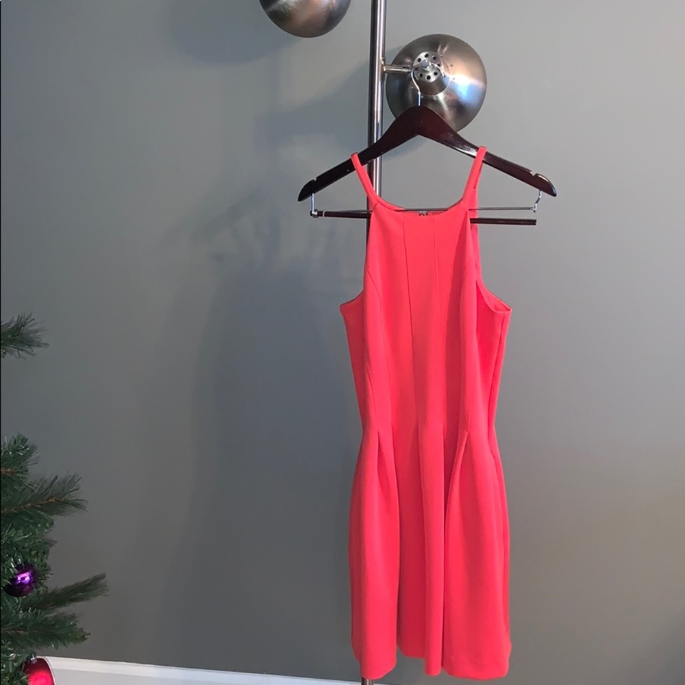 Calvin Klein fit & flare dress w/zip back, perfect